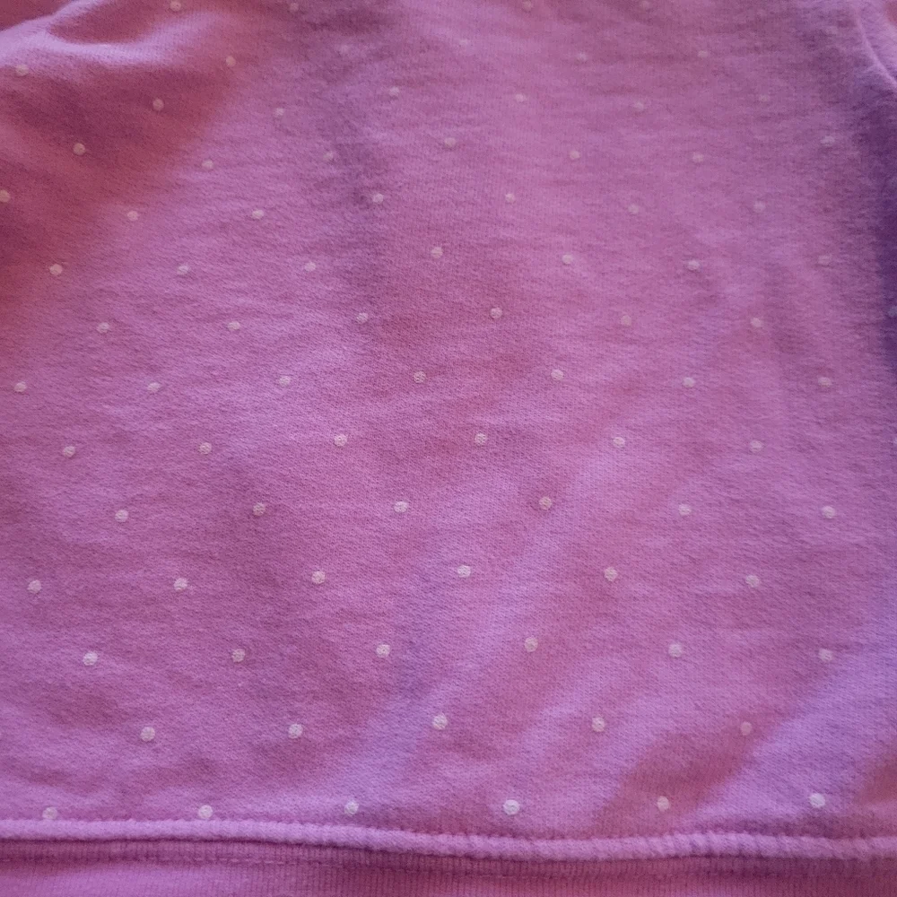 Carter's full Zip purple butterfly hoodie size 9 months